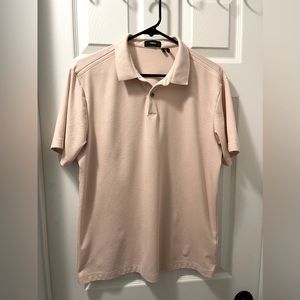 Theory - Men’s Medium Polo Shirt (Pale Pink)